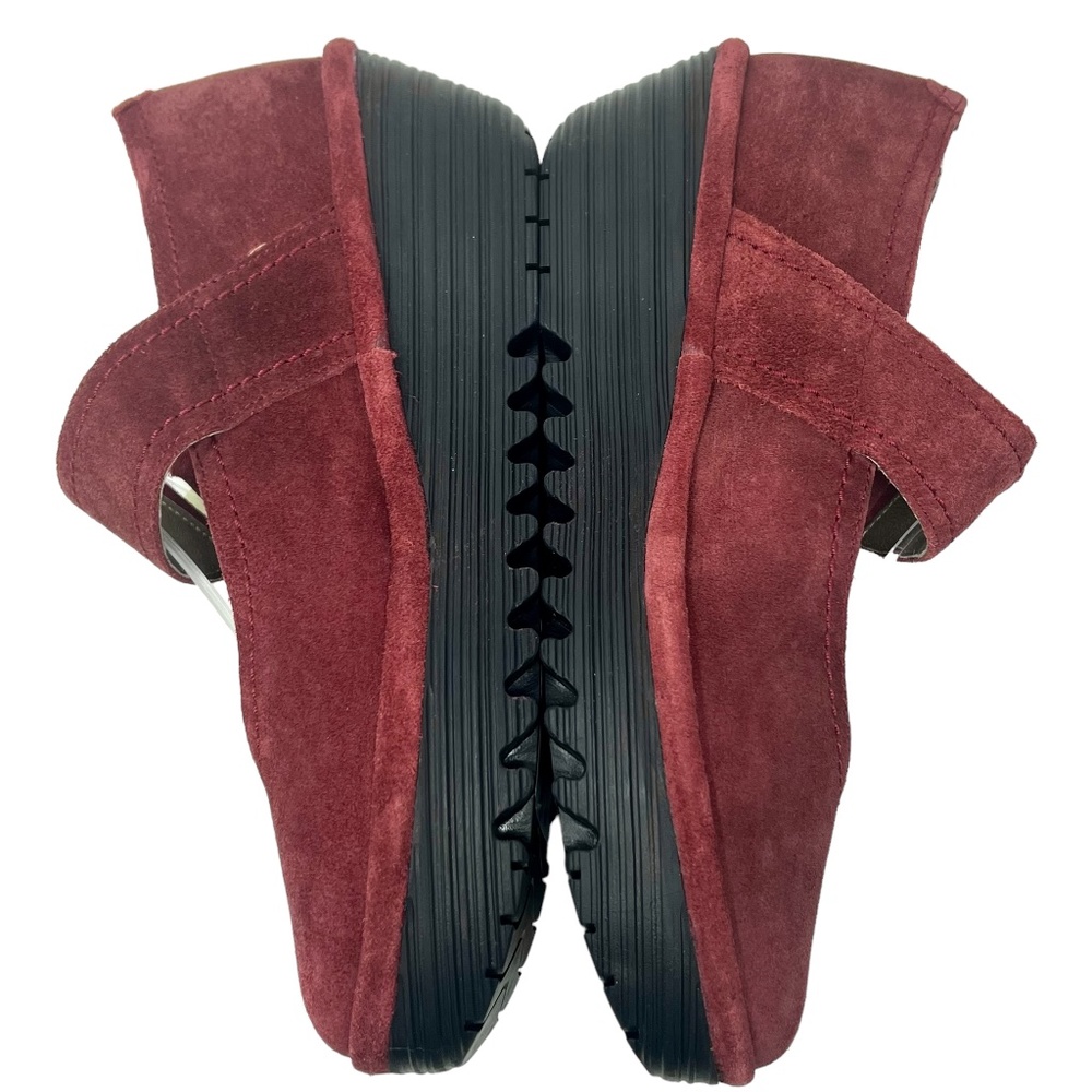Fly London Women's Robi Mary Jane rust Suede Wedges size 39/8-8.5 NWT 🪰 - Picture 4 of 16
